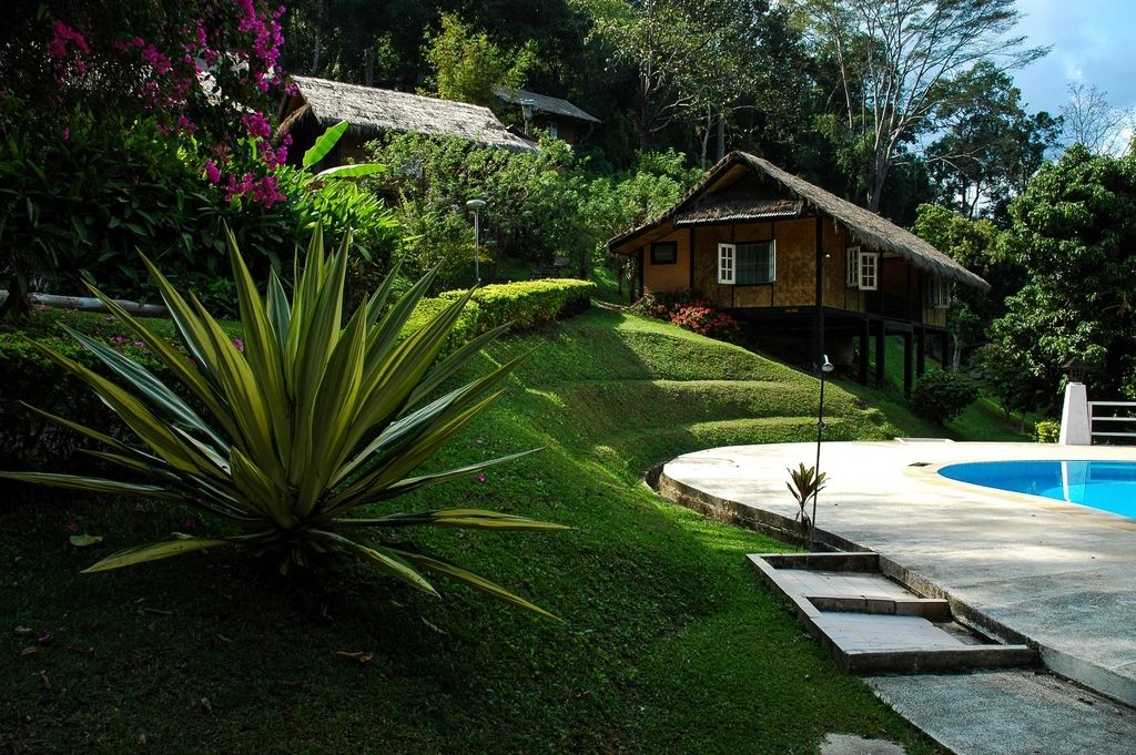 A villa with its own pool and terrace